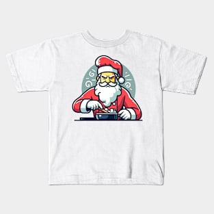 Chef Santa Claus Kids T-Shirt